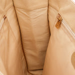 Chanel Wooden Top Handle Tote White Caviar