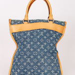 Louis Vuitton Monogram Denim Sac Plat 2005