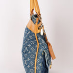 Louis Vuitton Monogram Denim Sac Plat 2005