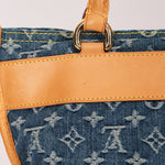 Louis Vuitton Monogram Denim Sac Plat 2005