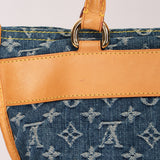 Louis Vuitton Monogram Denim Sac Plat 2005