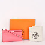 Hermès Clic-H 21 Shoulder Bag Rose Azalee Evercolor PHW