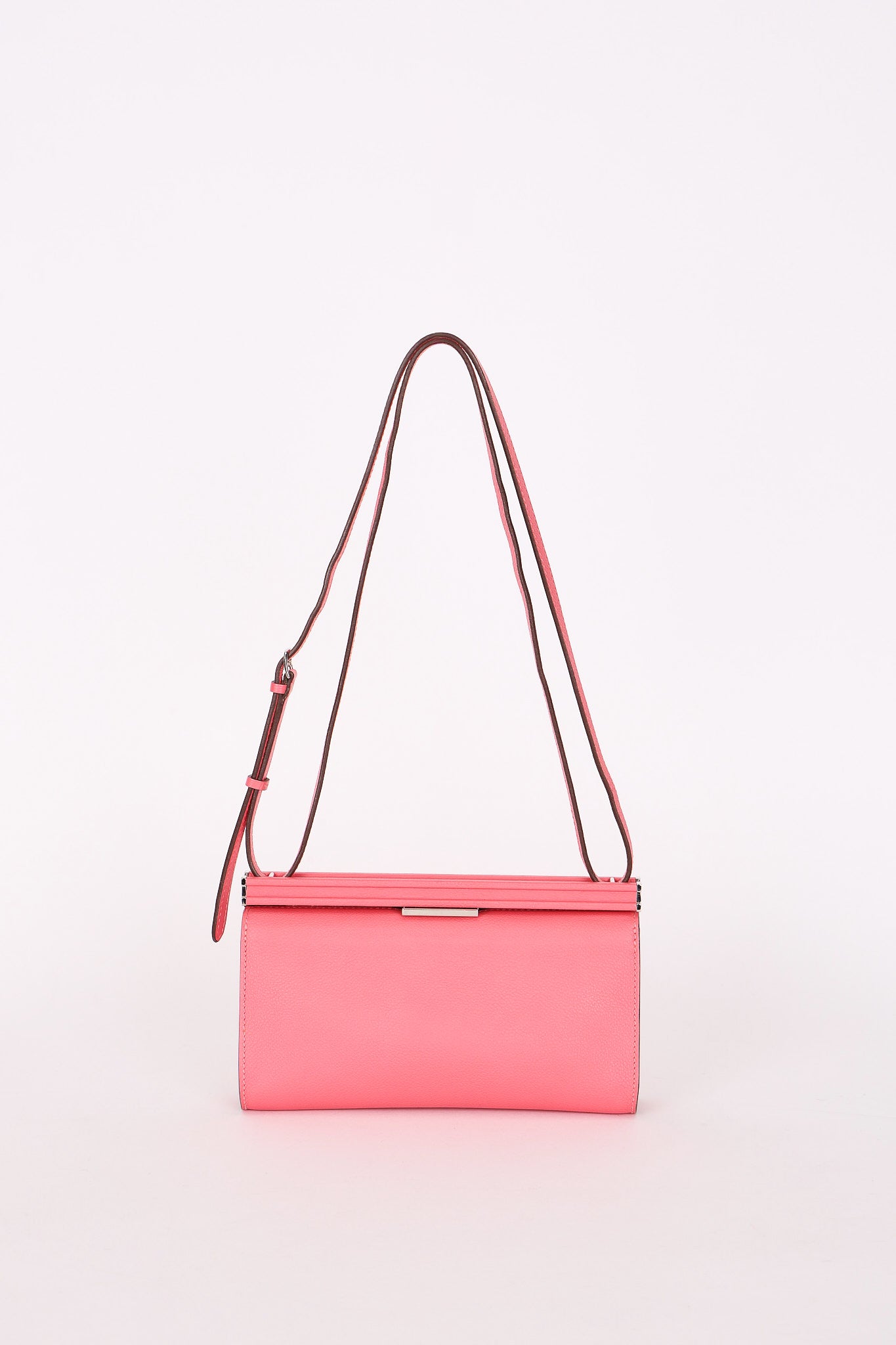 Hermès Clic-H 21 Shoulder Bag Rose Azalee Evercolor PHW