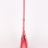 Hermès Clic-H 21 Shoulder Bag Rose Azalee Evercolor PHW