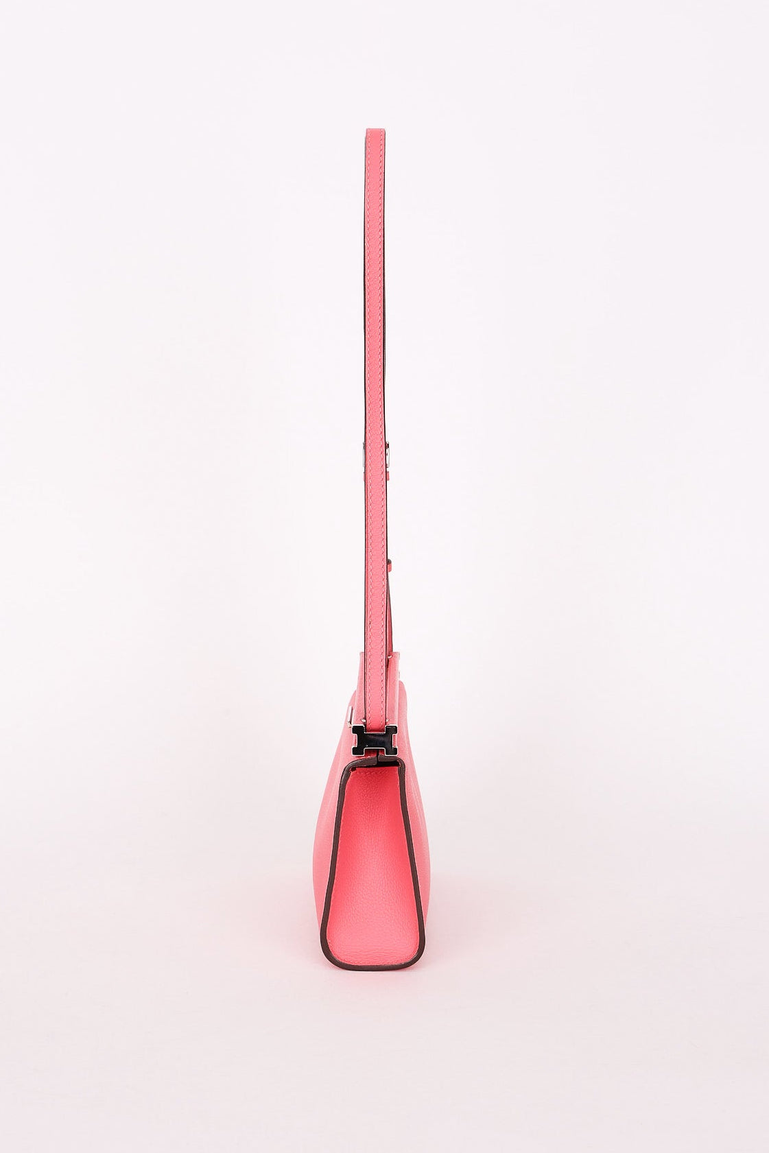 Hermès Clic-H 21 Shoulder Bag Rose Azalee Evercolor PHW