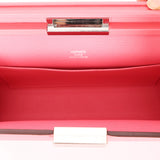 Hermès Clic-H 21 Shoulder Bag Rose Azalee Evercolor PHW