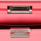 Hermès Clic-H 21 Shoulder Bag Rose Azalee Evercolor PHW