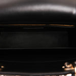 Dior Multicolor Beaded Medium Lady Black Satin