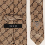 Gucci Monogram Silk Tie