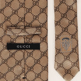 Gucci Monogram Silk Tie
