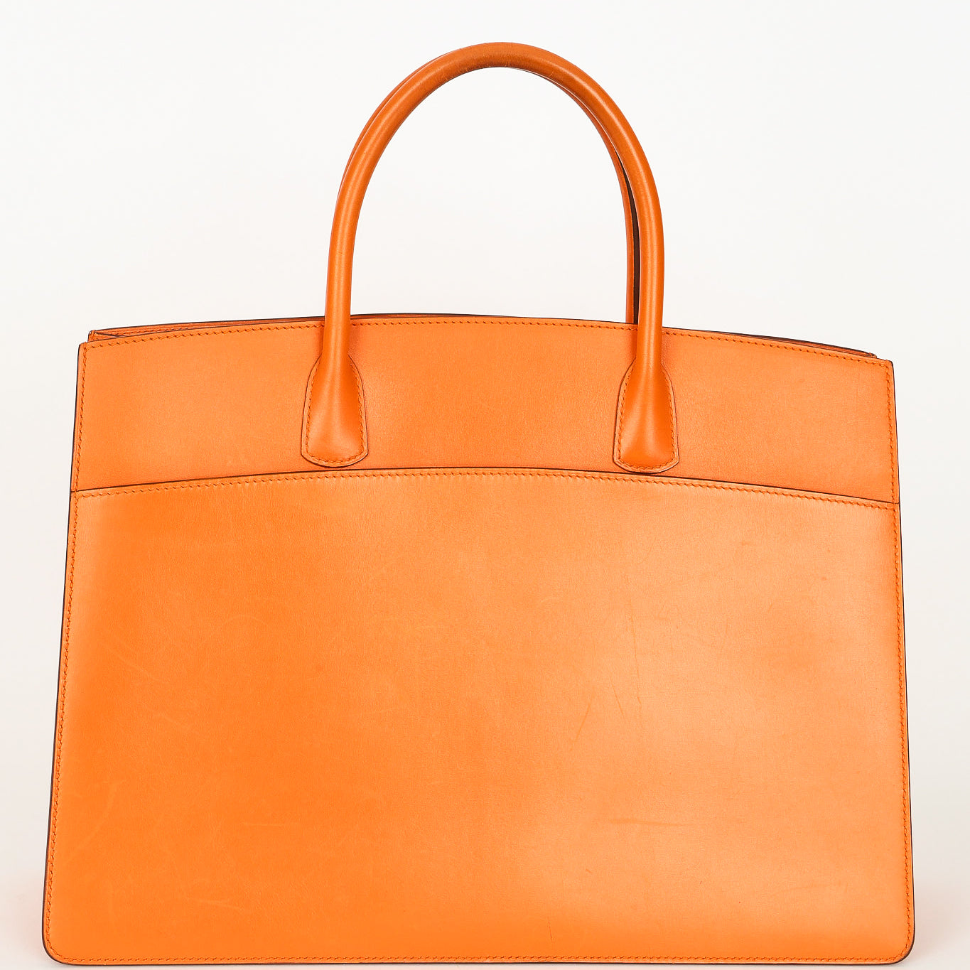 Hermès White Bus GM Orange Box 2002