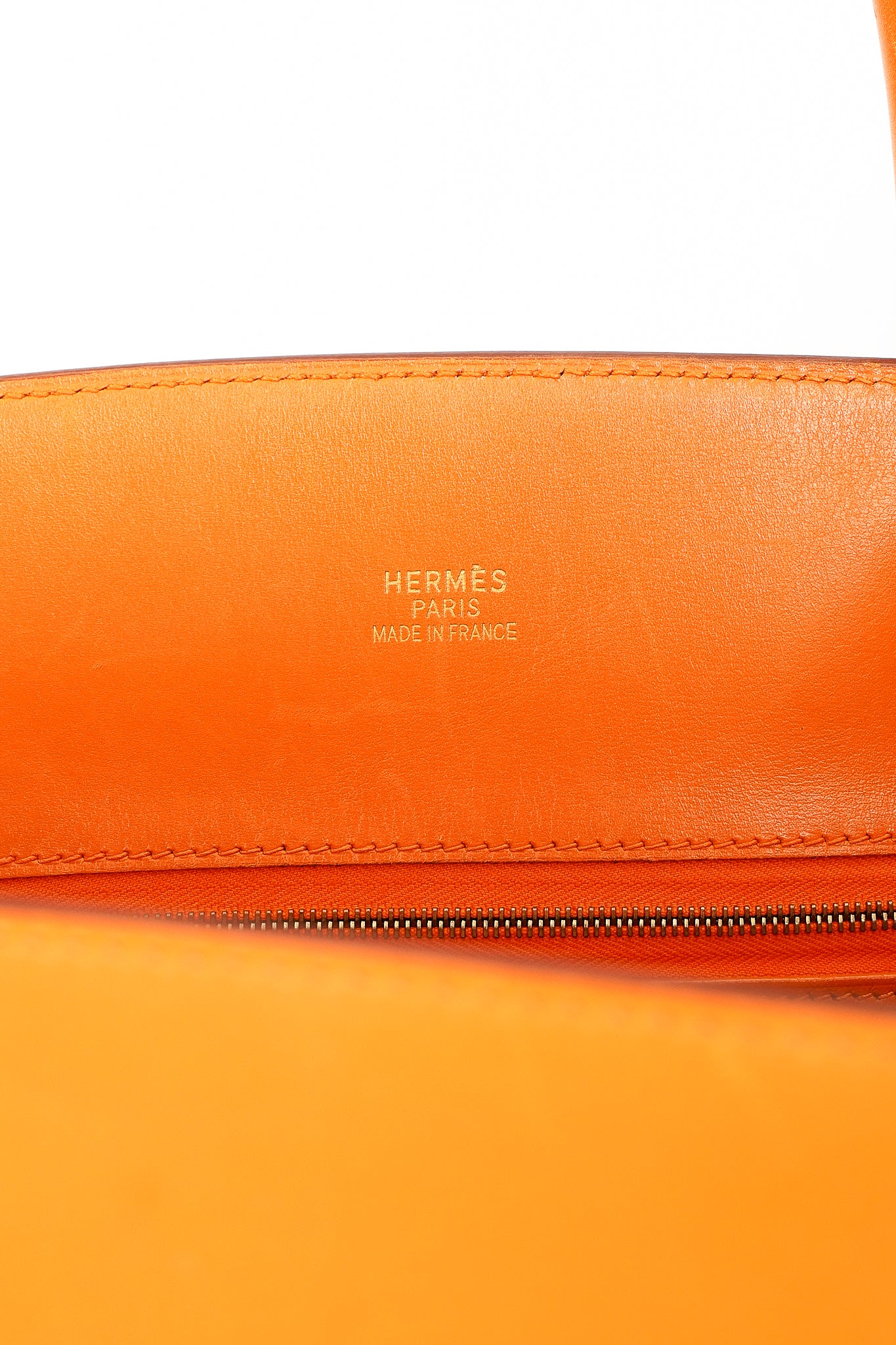 Hermès White Bus GM Orange Box 2002