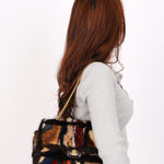 Chanel Mink Fur Patchwork Medium Single Flap AGHW