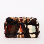 Chanel Mink Fur Patchwork Medium Single Flap AGHW