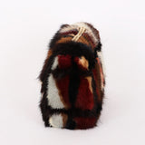 Chanel Mink Fur Patchwork Medium Single Flap AGHW