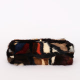 Chanel Mink Fur Patchwork Medium Single Flap AGHW