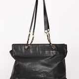 Chanel Timeless Tote Black Caviar 24K GP