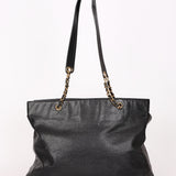 Chanel Timeless Tote Black Caviar 24K GP