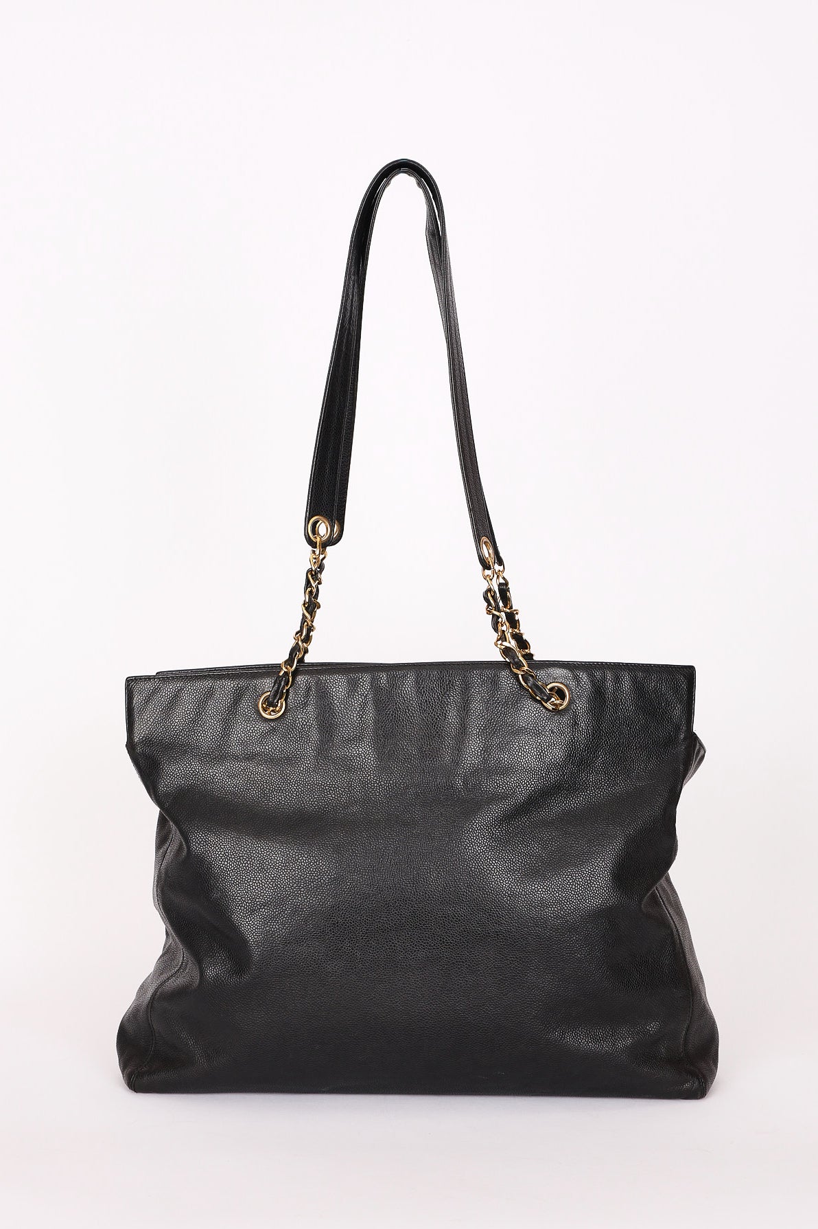 Chanel Timeless Tote Black Caviar 24K GP