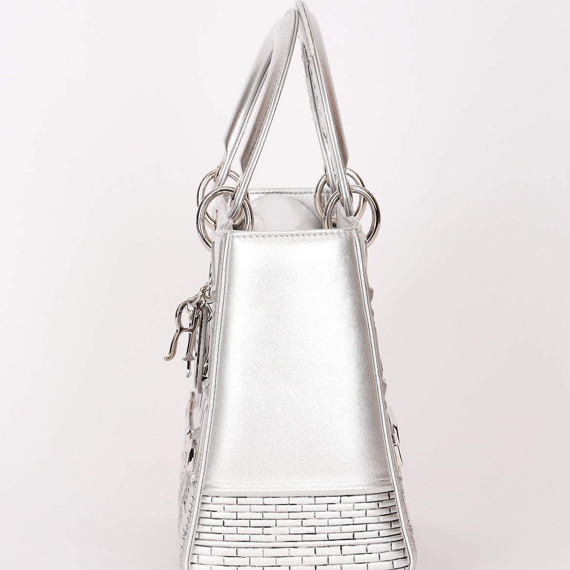 Dior x Penny Slinger "30 Avenue Montaigne" Medium Lady Dior Silver