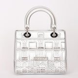 Dior x Penny Slinger "30 Avenue Montaigne" Medium Lady Dior Silver