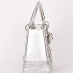 Dior x Penny Slinger "30 Avenue Montaigne" Medium Lady Dior Silver