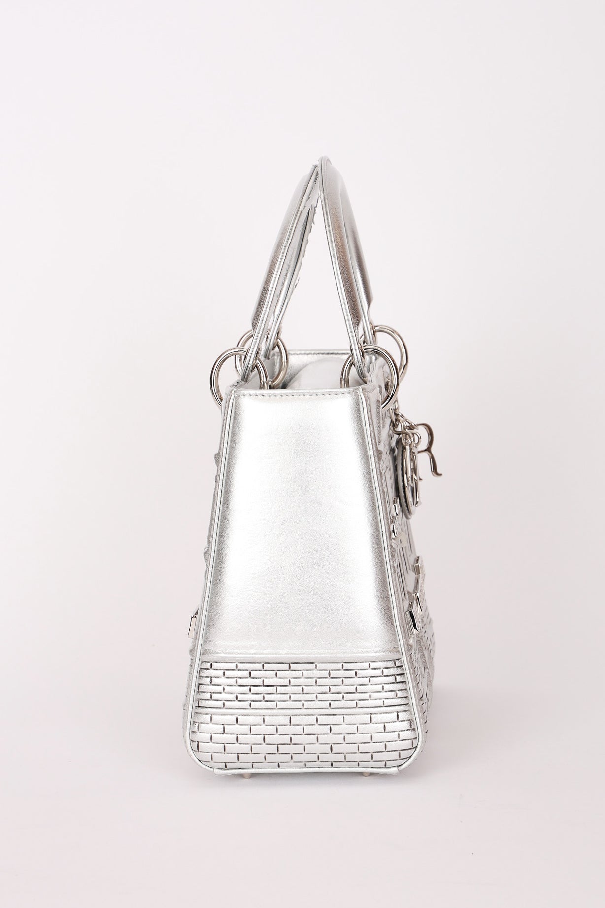 Dior x Penny Slinger "30 Avenue Montaigne" Medium Lady Dior Silver