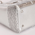 Dior x Penny Slinger "30 Avenue Montaigne" Medium Lady Dior Silver
