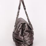 Chanel Sharpei Flap Metallic Grey 2007 SHW