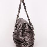 Chanel Sharpei Flap Metallic Grey 2007 SHW