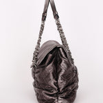 Chanel Sharpei Flap Metallic Grey 2007 SHW
