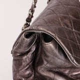 Chanel Sharpei Flap Metallic Grey 2007 SHW