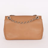 Chanel Timeless Flap Beige Caviar SHW