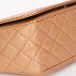 Chanel Timeless Flap Beige Caviar SHW