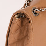 Chanel Timeless Flap Beige Caviar SHW