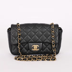 Chanel Mini Rectangle Flap Black Caviar AGHW