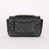 Chanel Mini Rectangle Flap Black Caviar AGHW