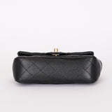 Chanel Mini Rectangle Flap Black Caviar AGHW