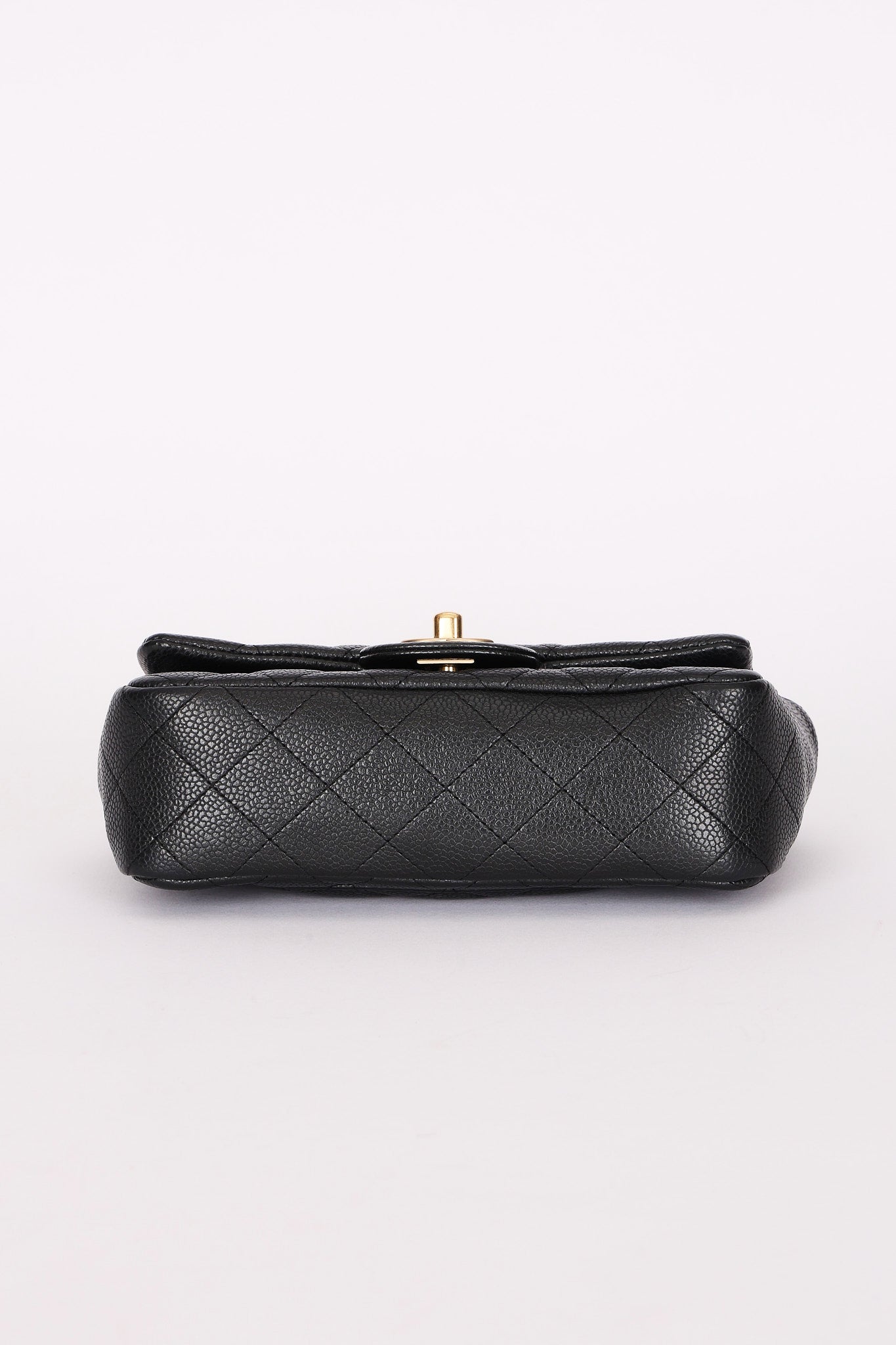 Chanel Mini Rectangle Flap Black Caviar AGHW