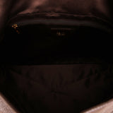 Fendi Mamma Forever Baguette Brown Nubuck Shimmer GHW