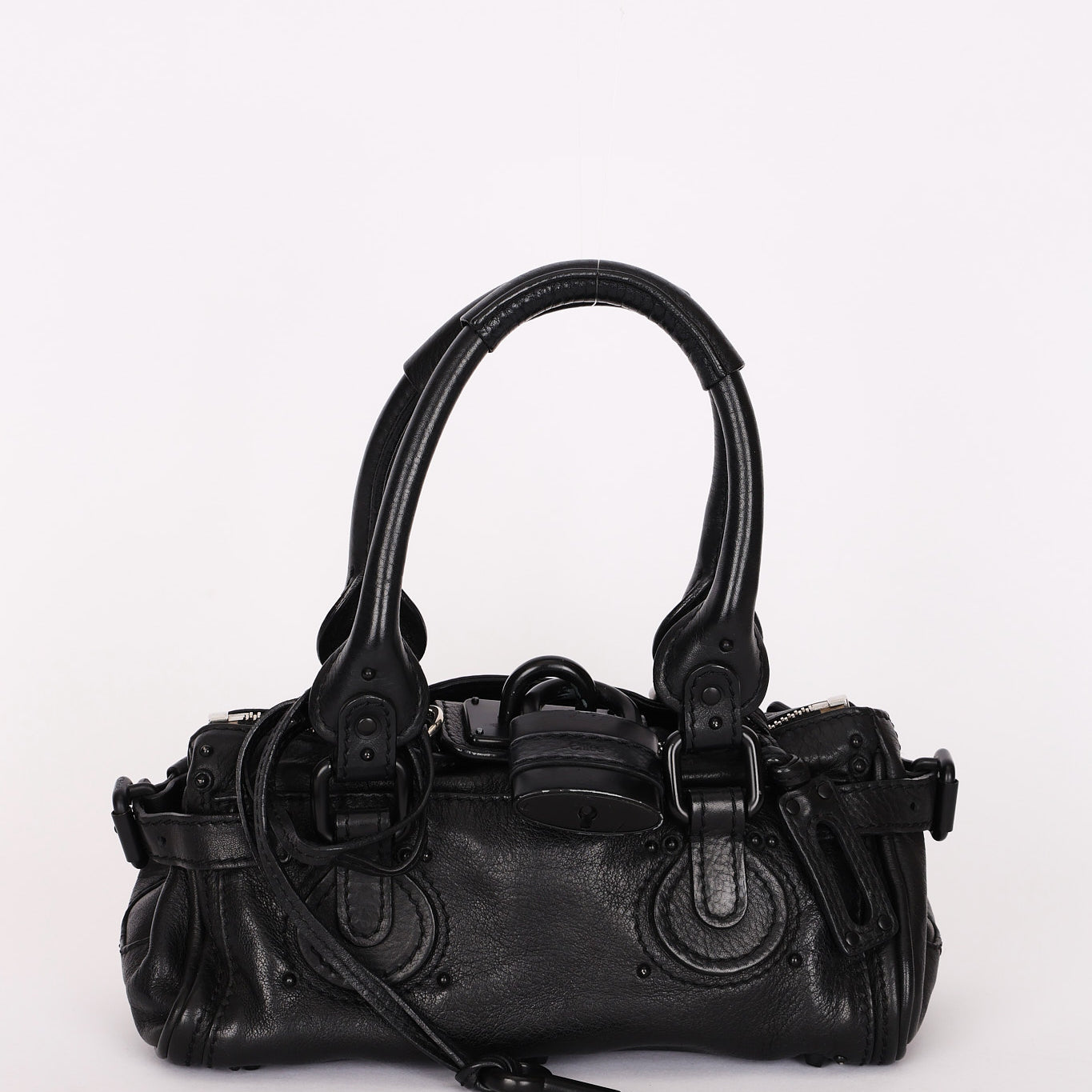 Chloe Black-Out Mini Paddington Bag
