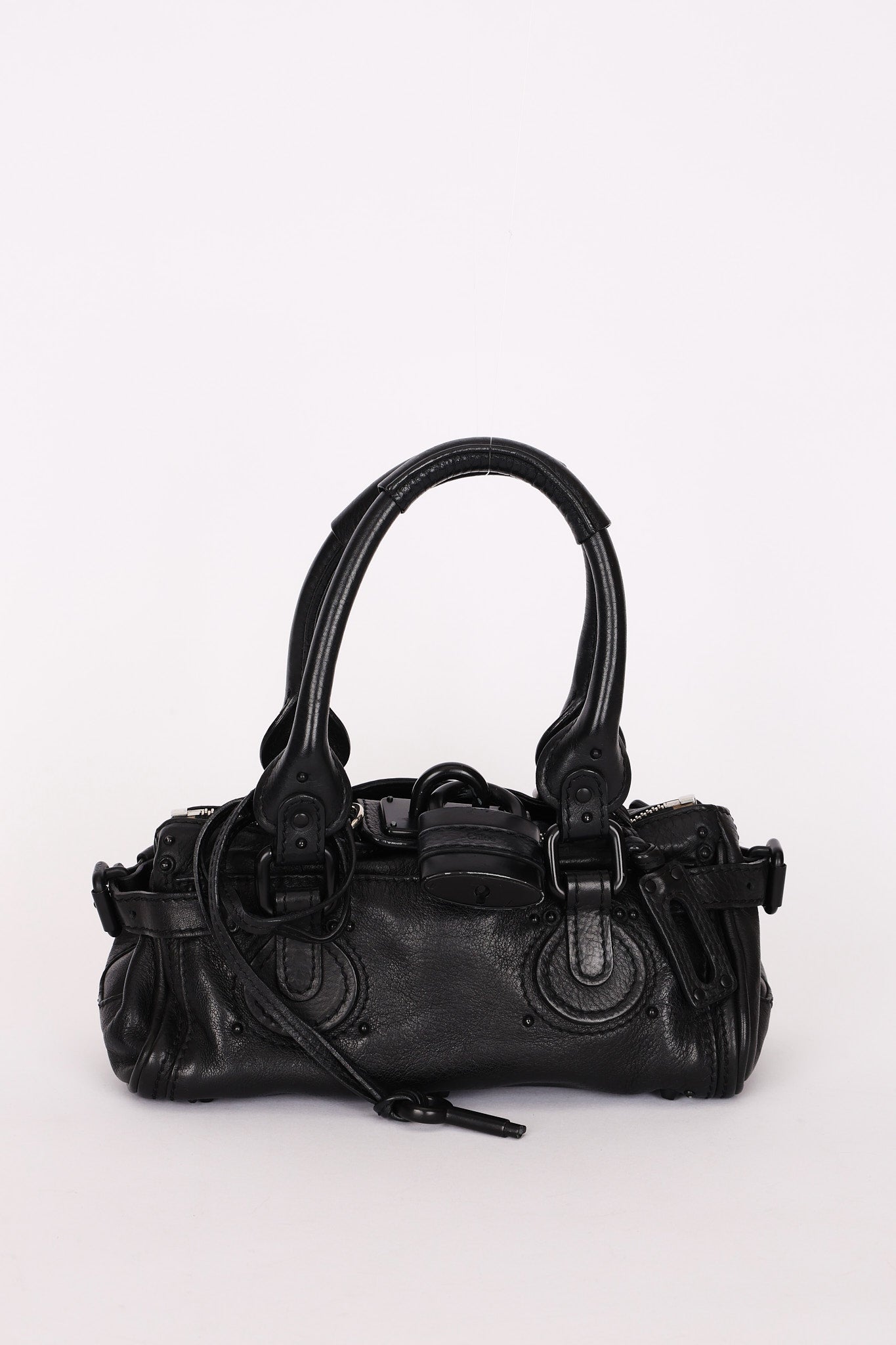 Chloe Black-Out Mini Paddington Bag