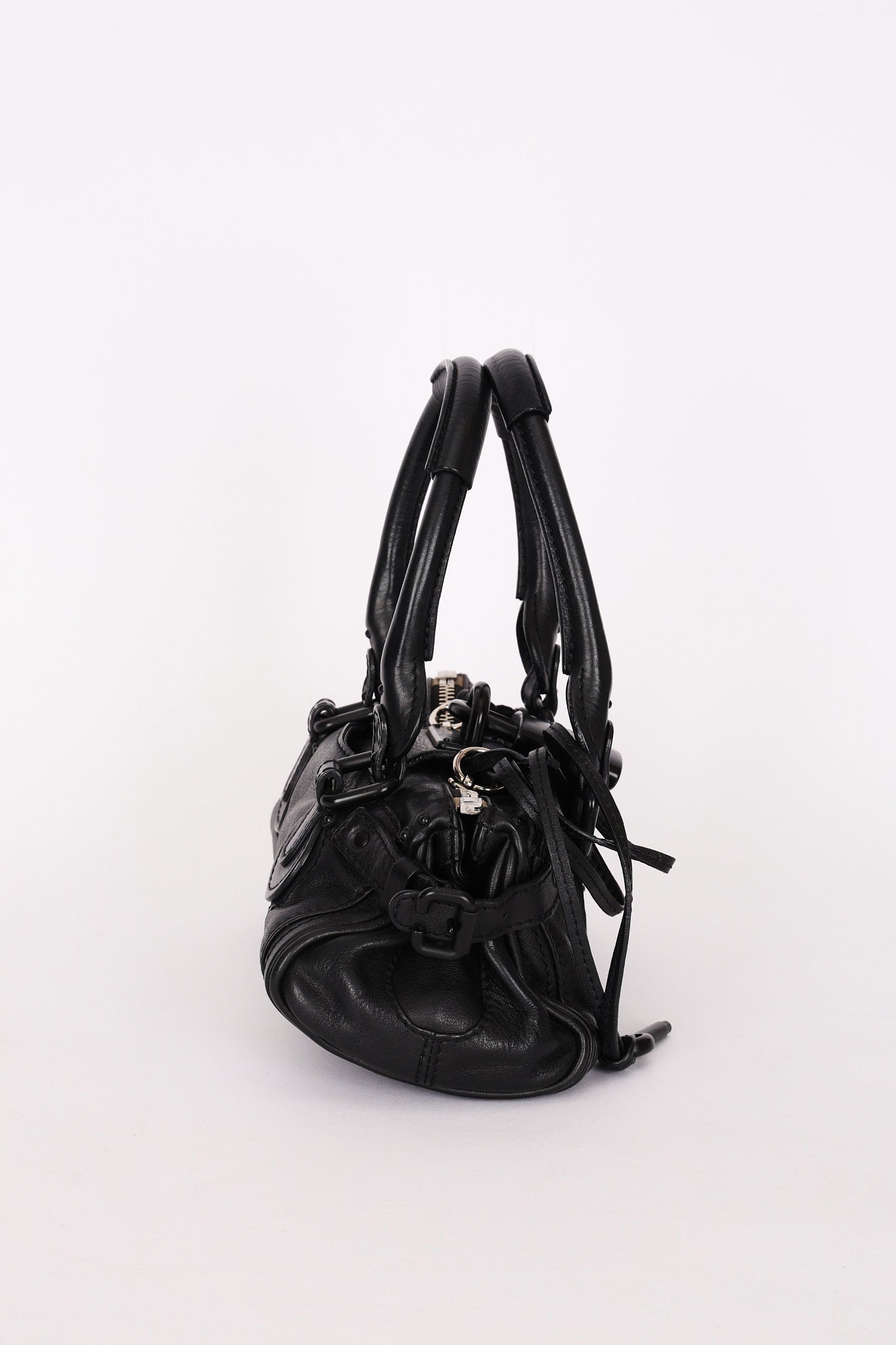 Chloe Black-Out Mini Paddington Bag