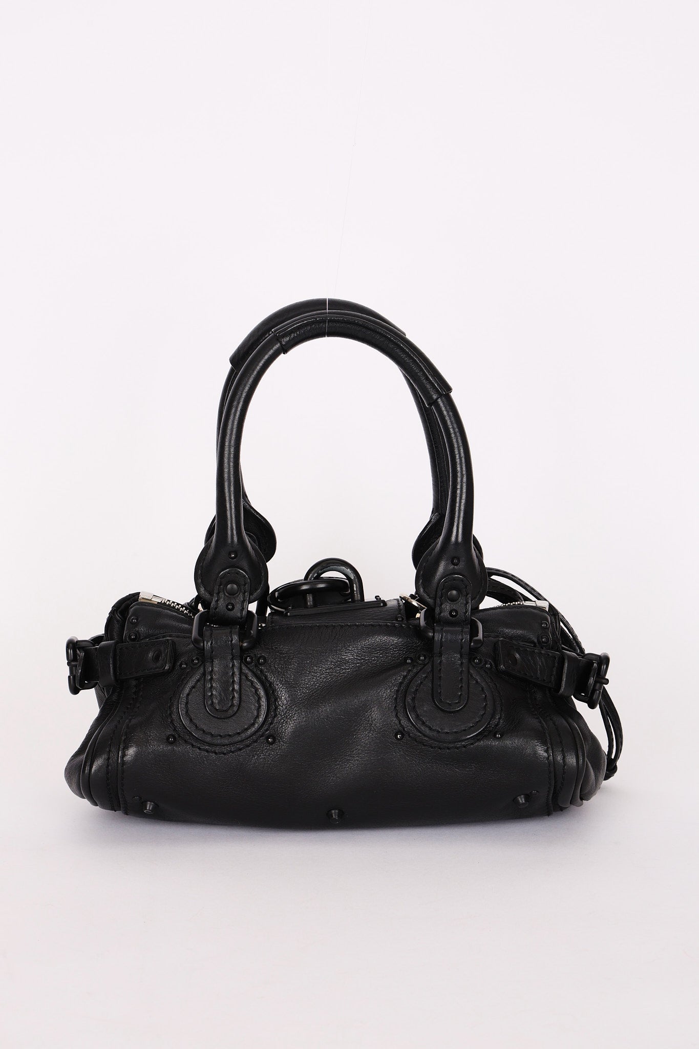 Chloe Black-Out Mini Paddington Bag