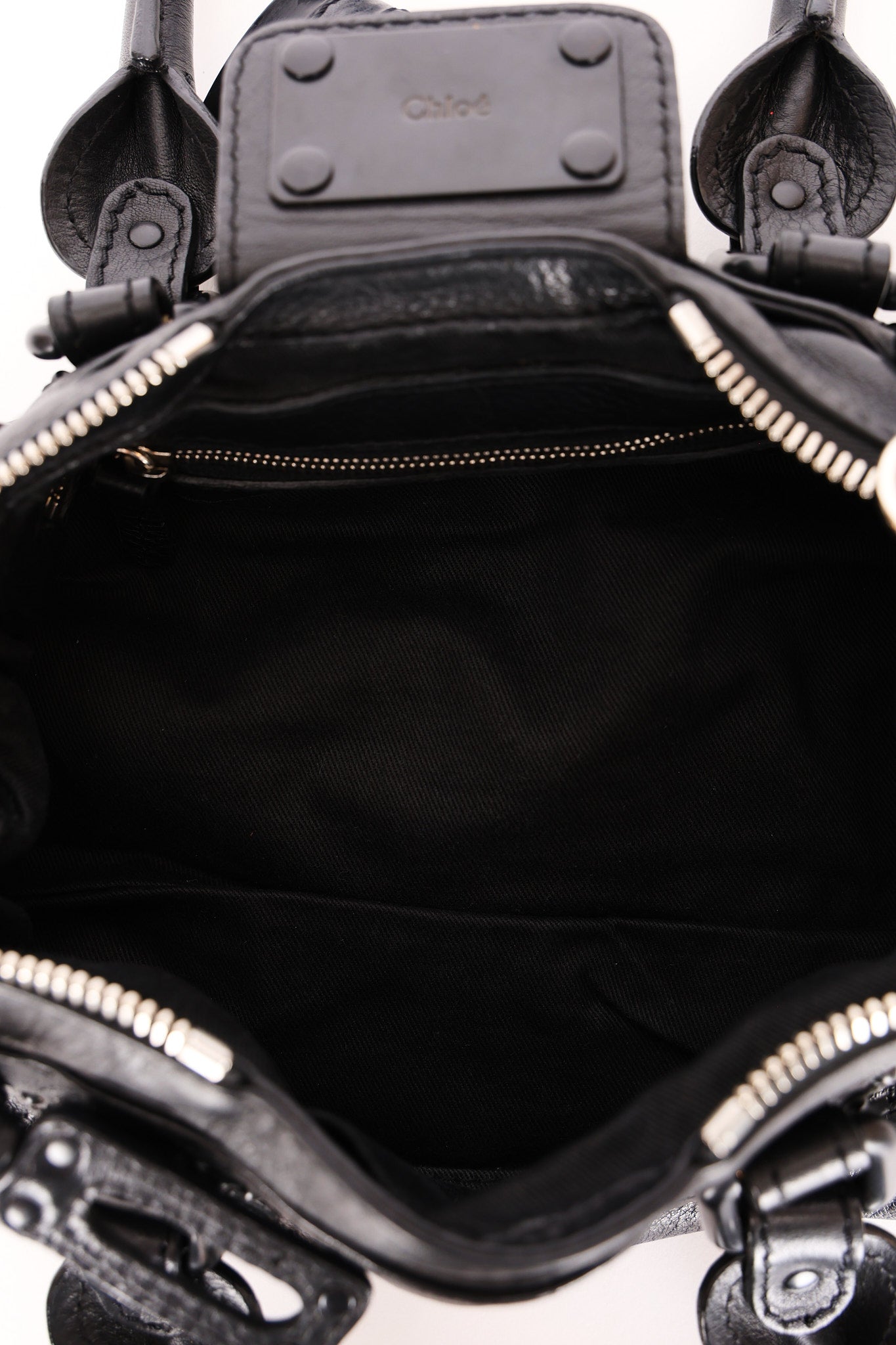 Chloe Black-Out Mini Paddington Bag