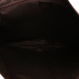 Gucci Monogram Shoulder Bag Brown Suede