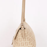 Fendi Zucchino Mini Mamma Baguette Coated Canvas