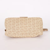 Fendi Zucchino Mini Mamma Baguette Coated Canvas