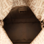 Fendi Zucchino Mini Mamma Baguette Coated Canvas