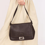 Fendi Selleria Mamma Baguette Chocolate